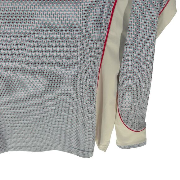 Peter Millar Top Women M Sun Serenity UPF 1/4 Zip Golf Lightweight Base Layer - Picture 12 of 16